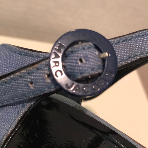 Marc Jacobs Denim High Heeled Shoes - Picture 10 of 10
